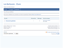 Tablet Screenshot of barbouzes.fr